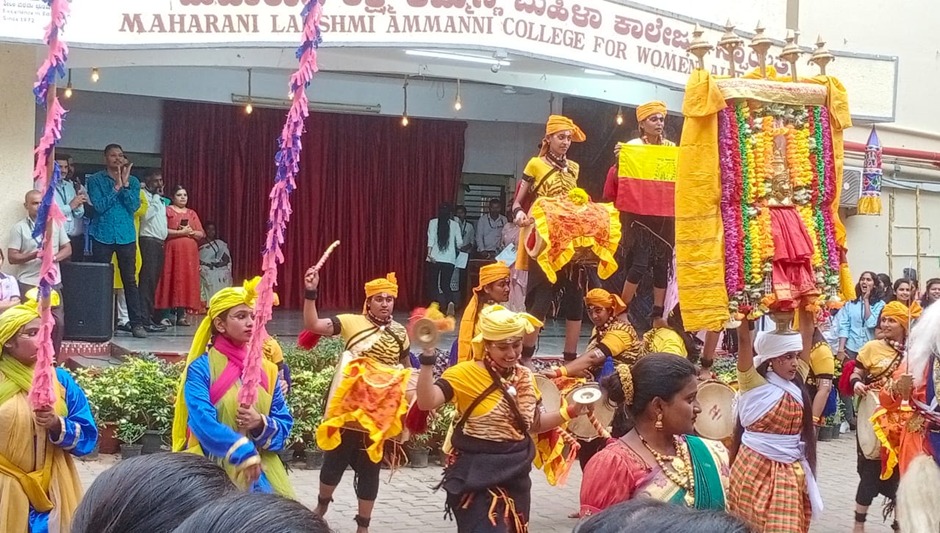 Dollu Kunitha Folk Dance Intercollegiate Competition